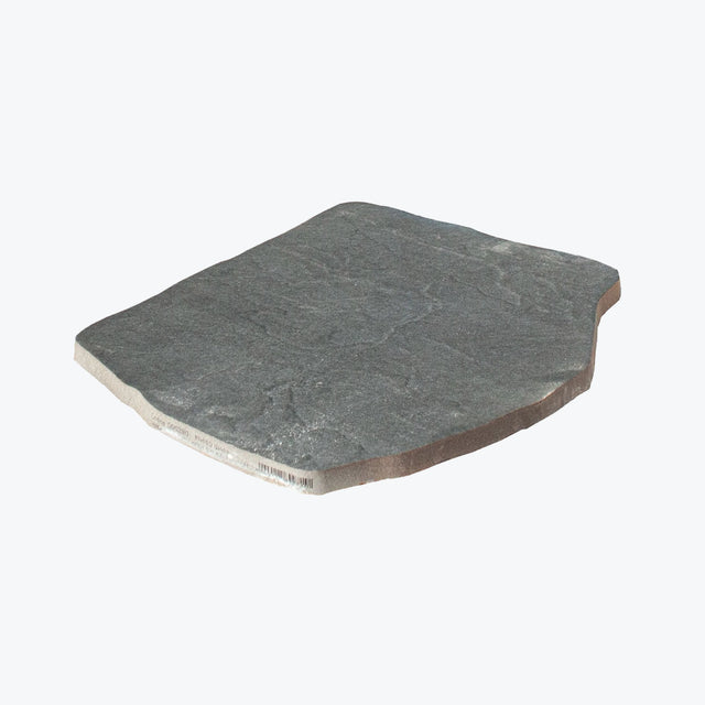 Keramisk trædesten Antracit 42-36x2 cm
