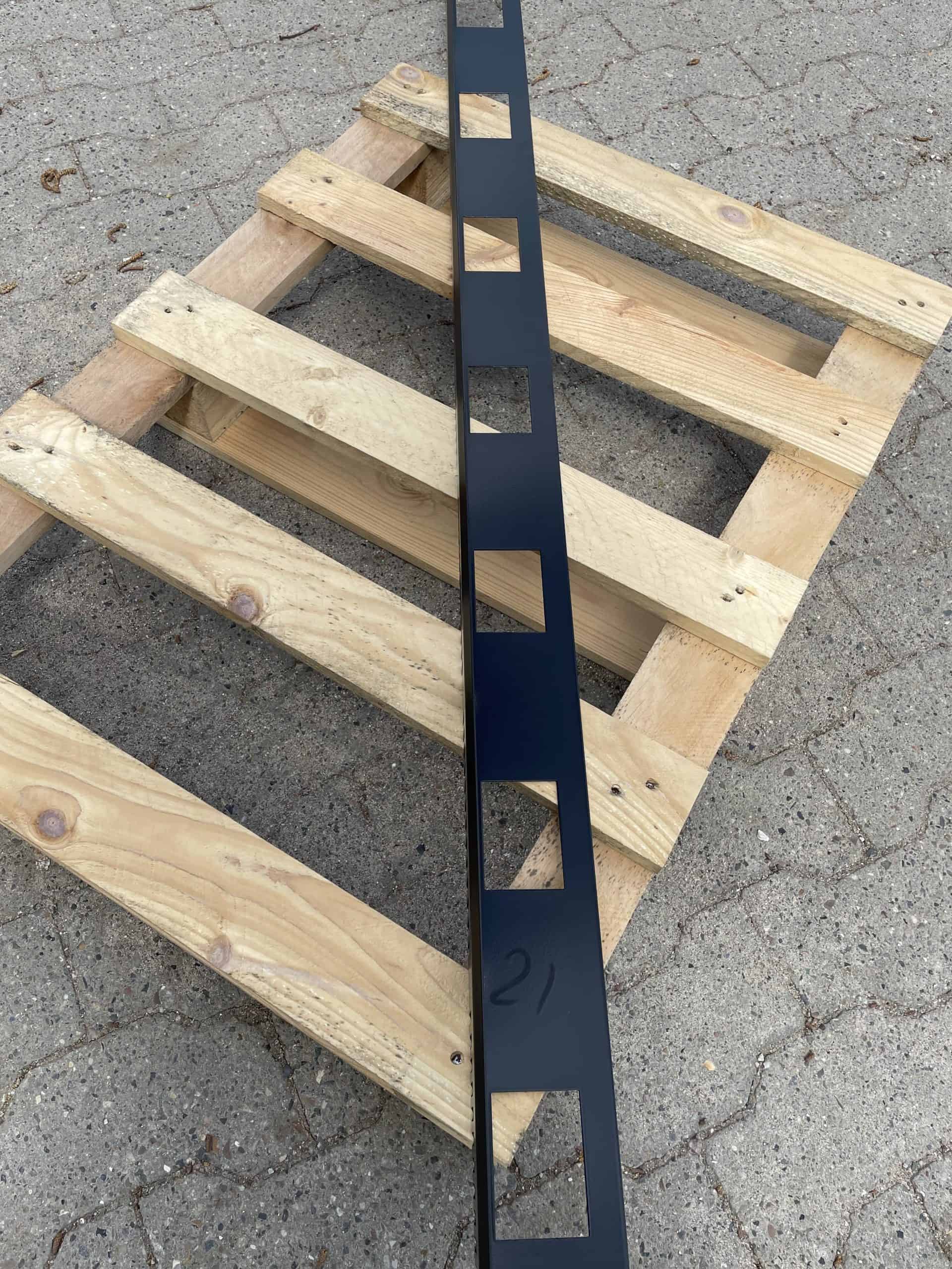 Kantskinner med drænhuller