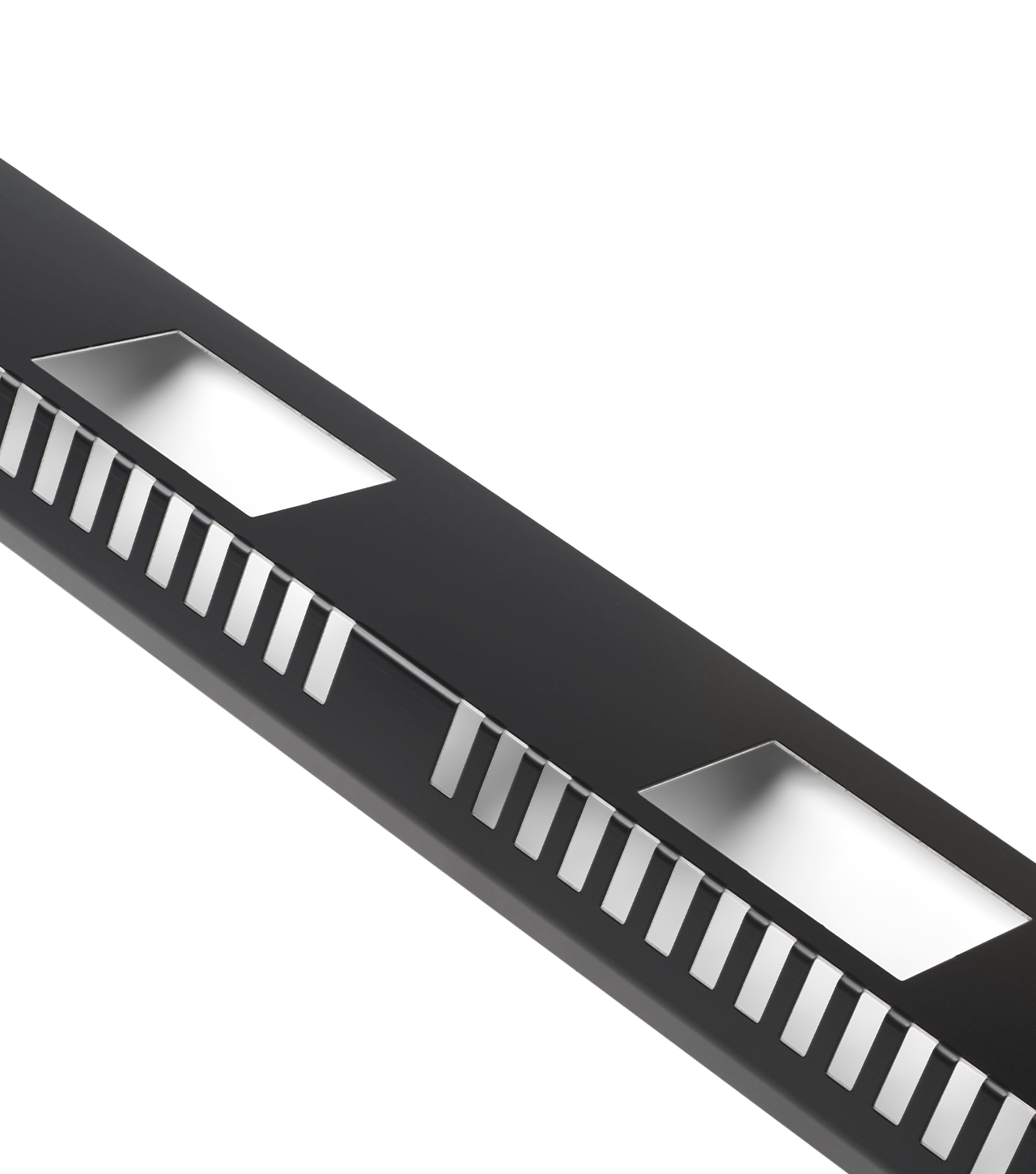 Kantskinner med drænhuller